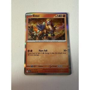 Entei - 025/217 Pokemon TCG - Ascended Heroes - Energy Reverse Holo Rare NM